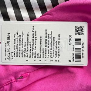 Lululemon Hotty Hot HR Skirt *long